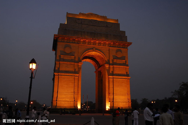 India Gate at Night