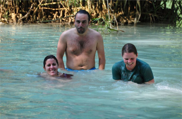 Kuang Si Falls Tourists