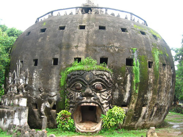 Xieng Khouane Buddha Park in Laos