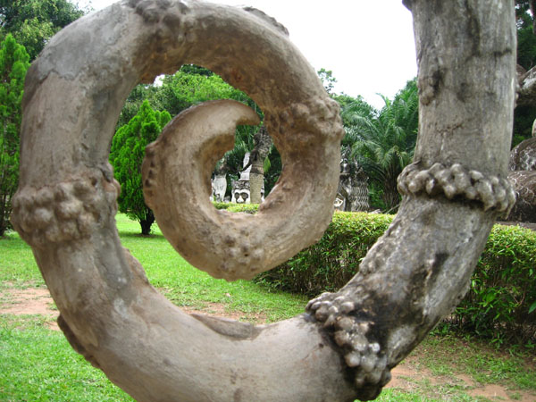 Xieng Khouane Buddha Park Scenery