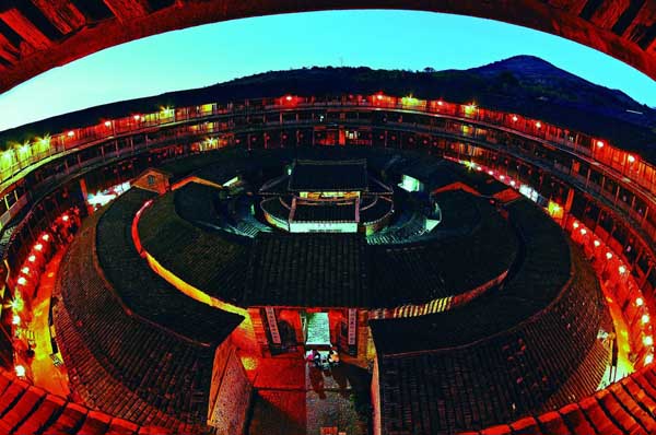 Gaobei Tulou Night View