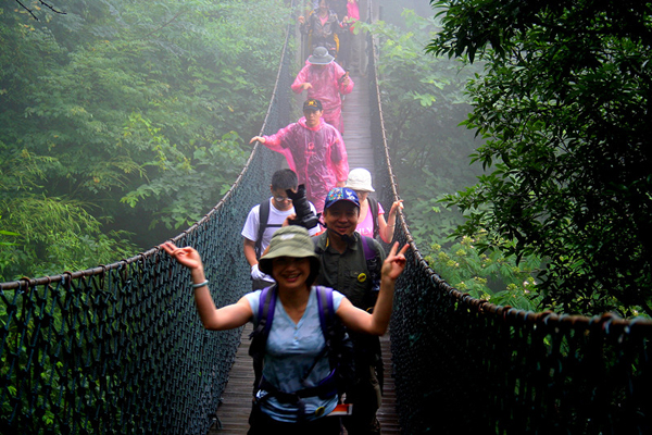 Moganshan Mountain Tourists