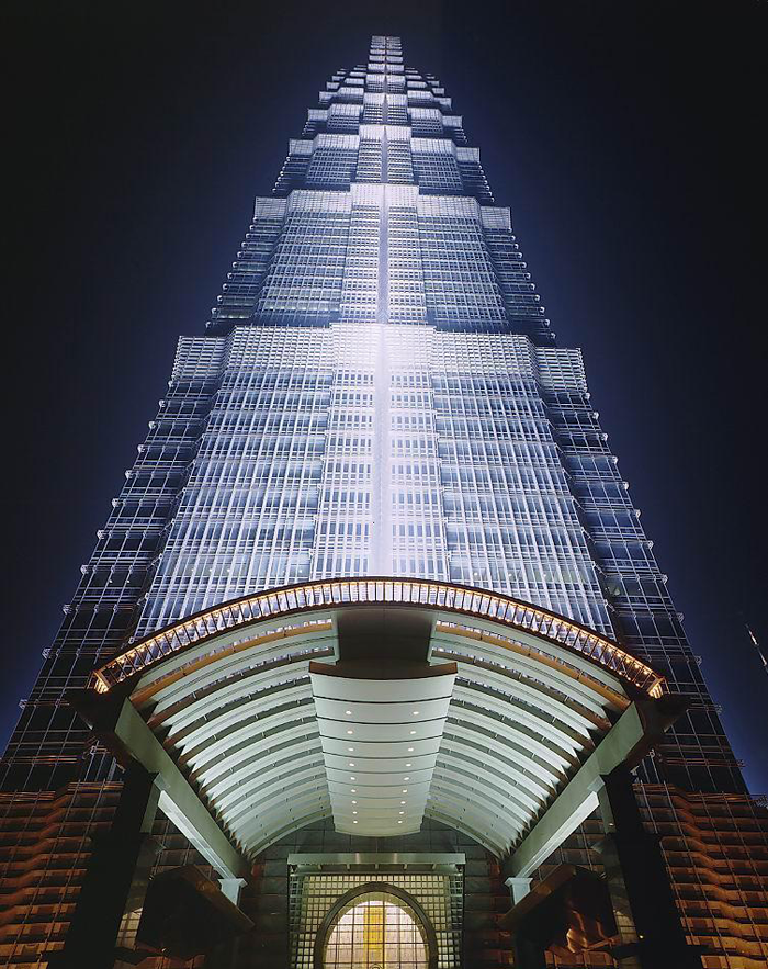 Shanghai Jinmao Tower In China