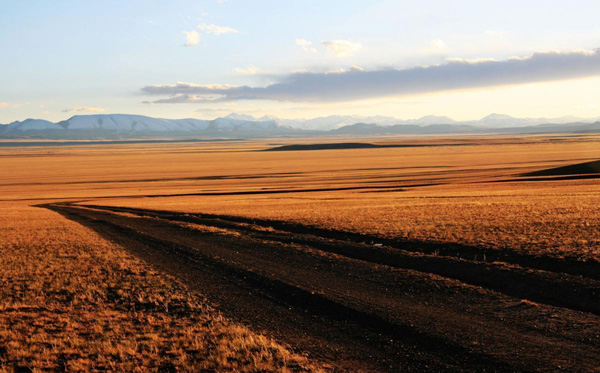 Chiangtang Plateau Grassland Sunset