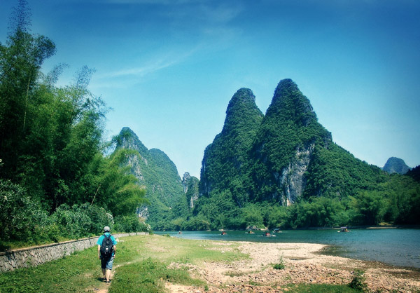 Photo, Image & Picture of Li River Hiking in Yangshuo