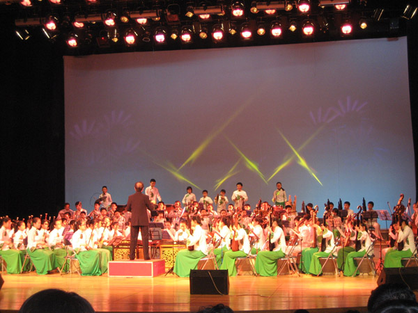 Harbin Summer Music Concert Play Instruments