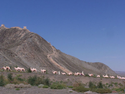 Overhanging Great Wall Silk Road