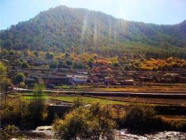 Mountain Laojun In Fall